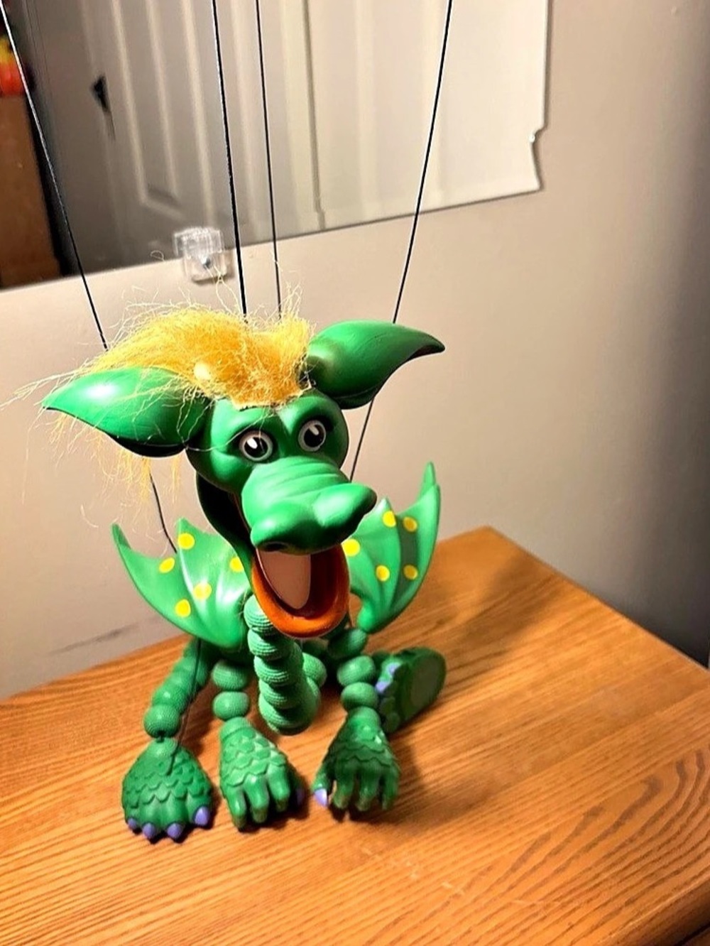 Green Hanging Dragon Decor